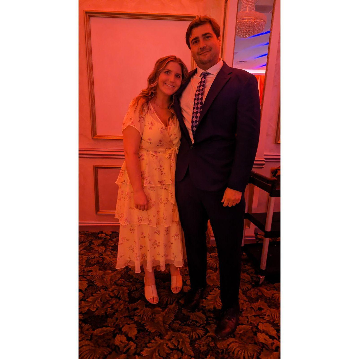 Our first photo together!