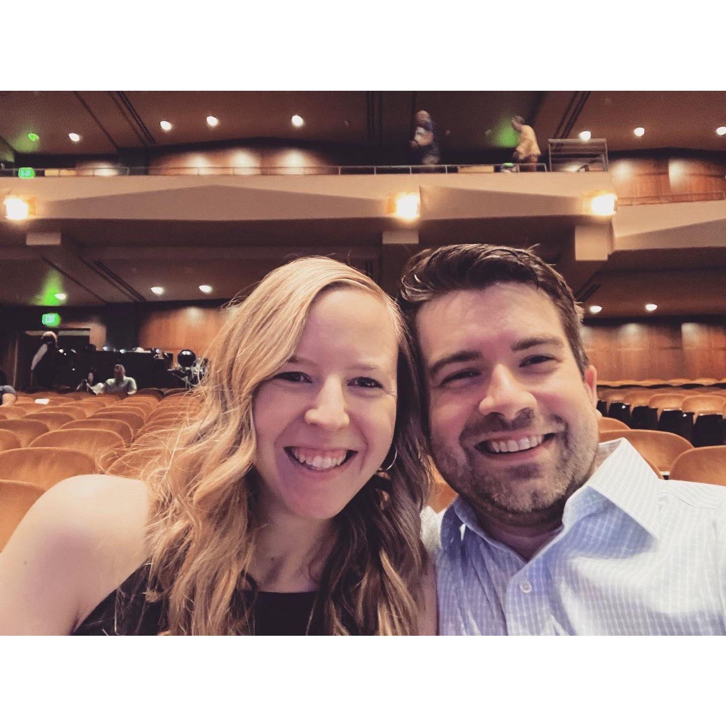 We love a night out at the theatre!