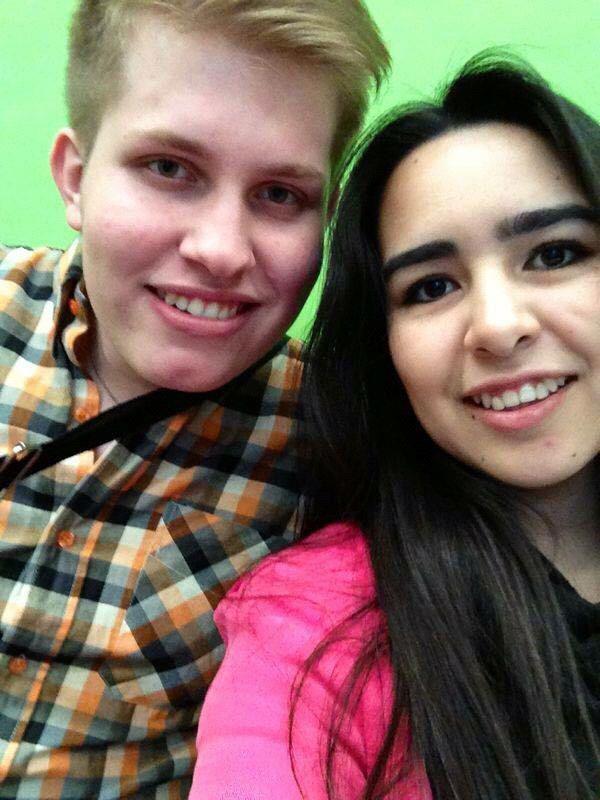 This was the first picture that Nico and Melody took together in 2013.