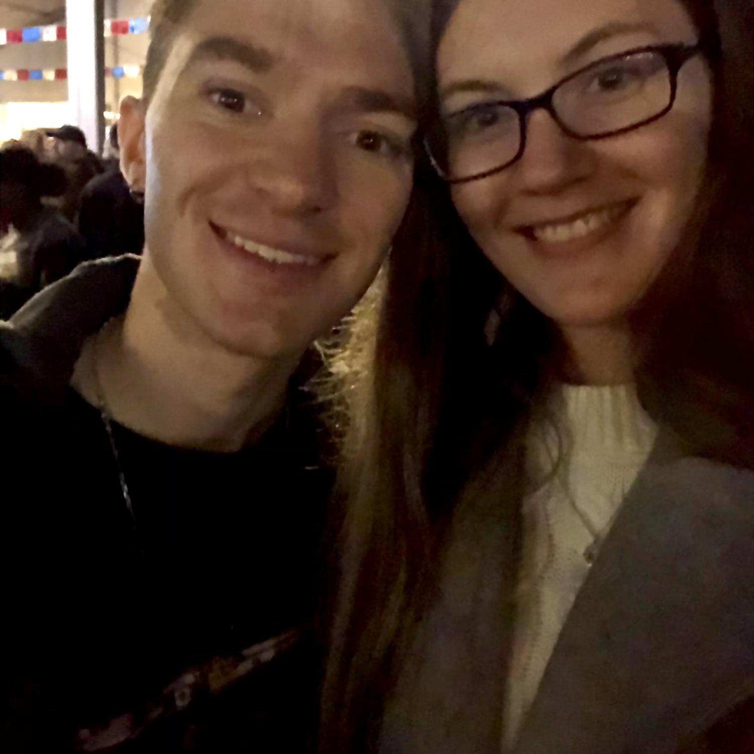 The first photo we ever took together. 2021