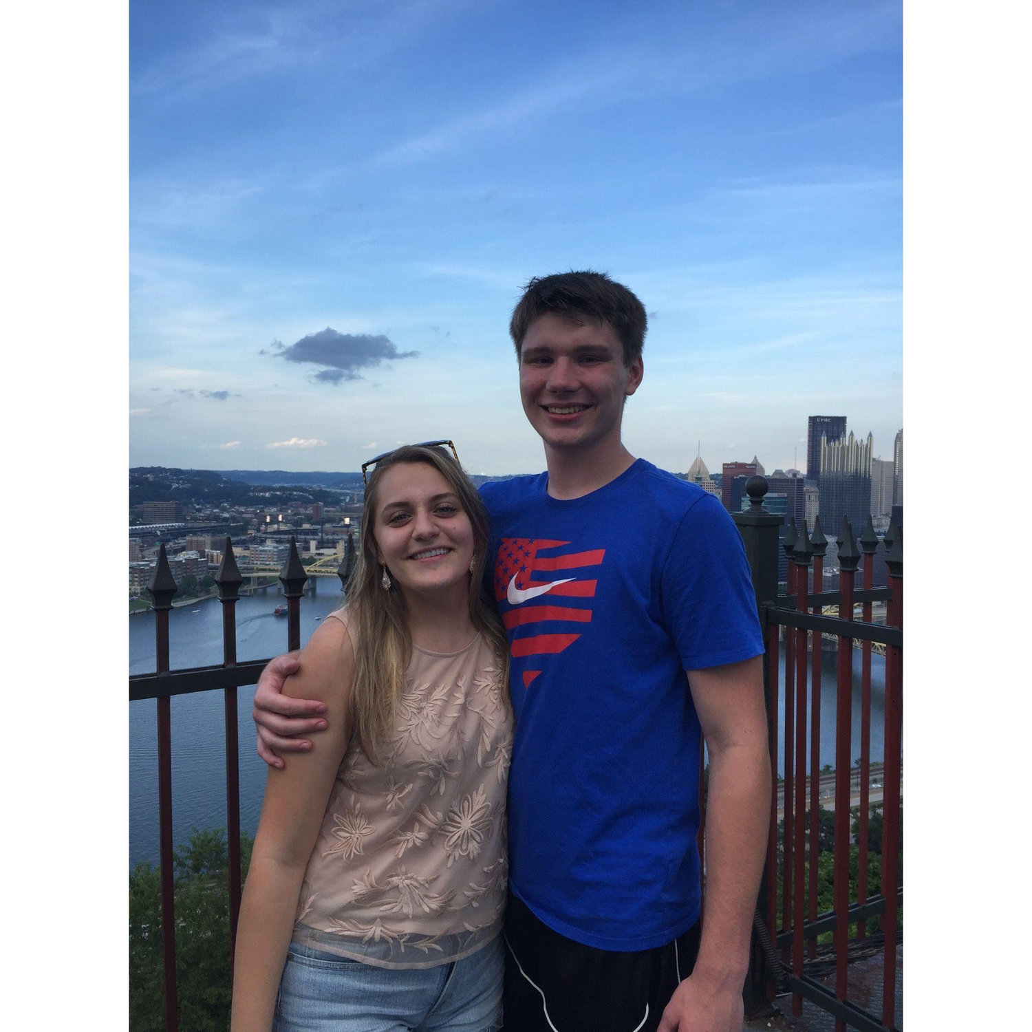 Our first time in Pittsburgh together!