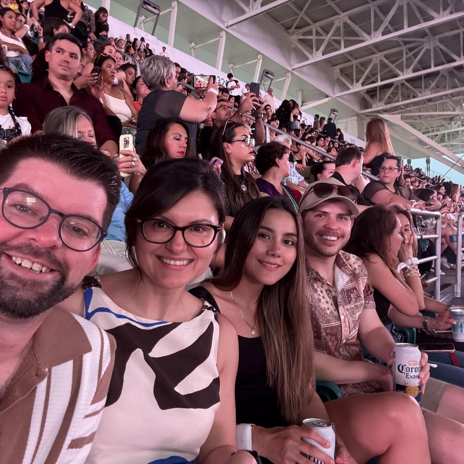 Our friends - always there to share a happy moment - be it at a concert in Miami, a trip to NY or Texas or a quick hiking trip