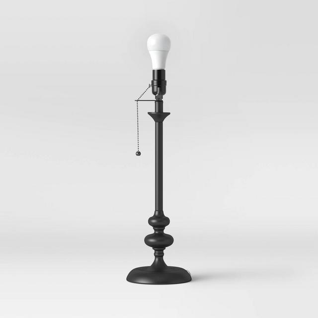 Large Stick Lamp Base Black - Threshold™