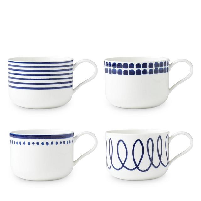 kate spade new york Charlotte Street Mugs, Set of 4