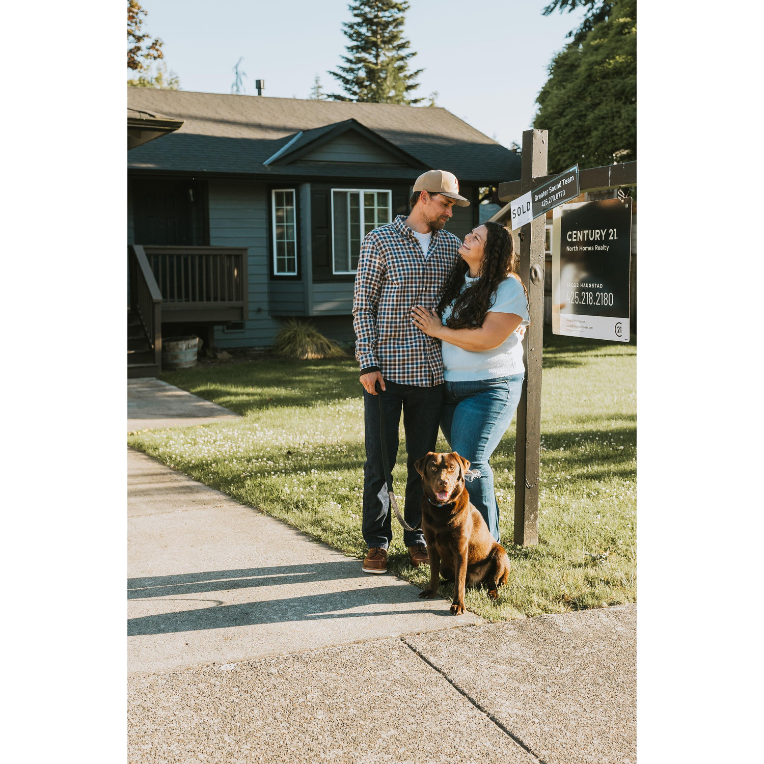 The day  we got the keys to our first home <3
