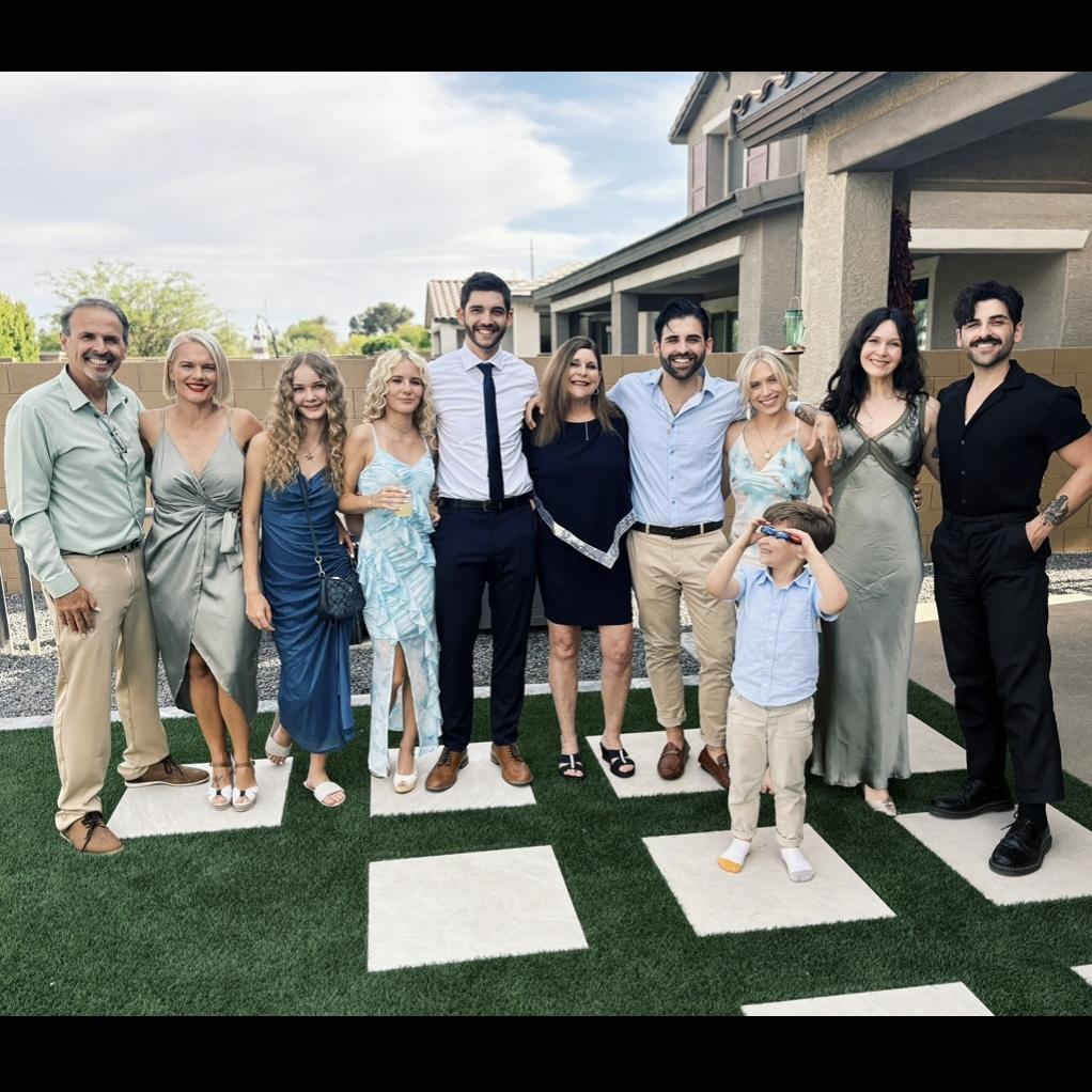 The Bouhadana family (minus 2 kiddos)