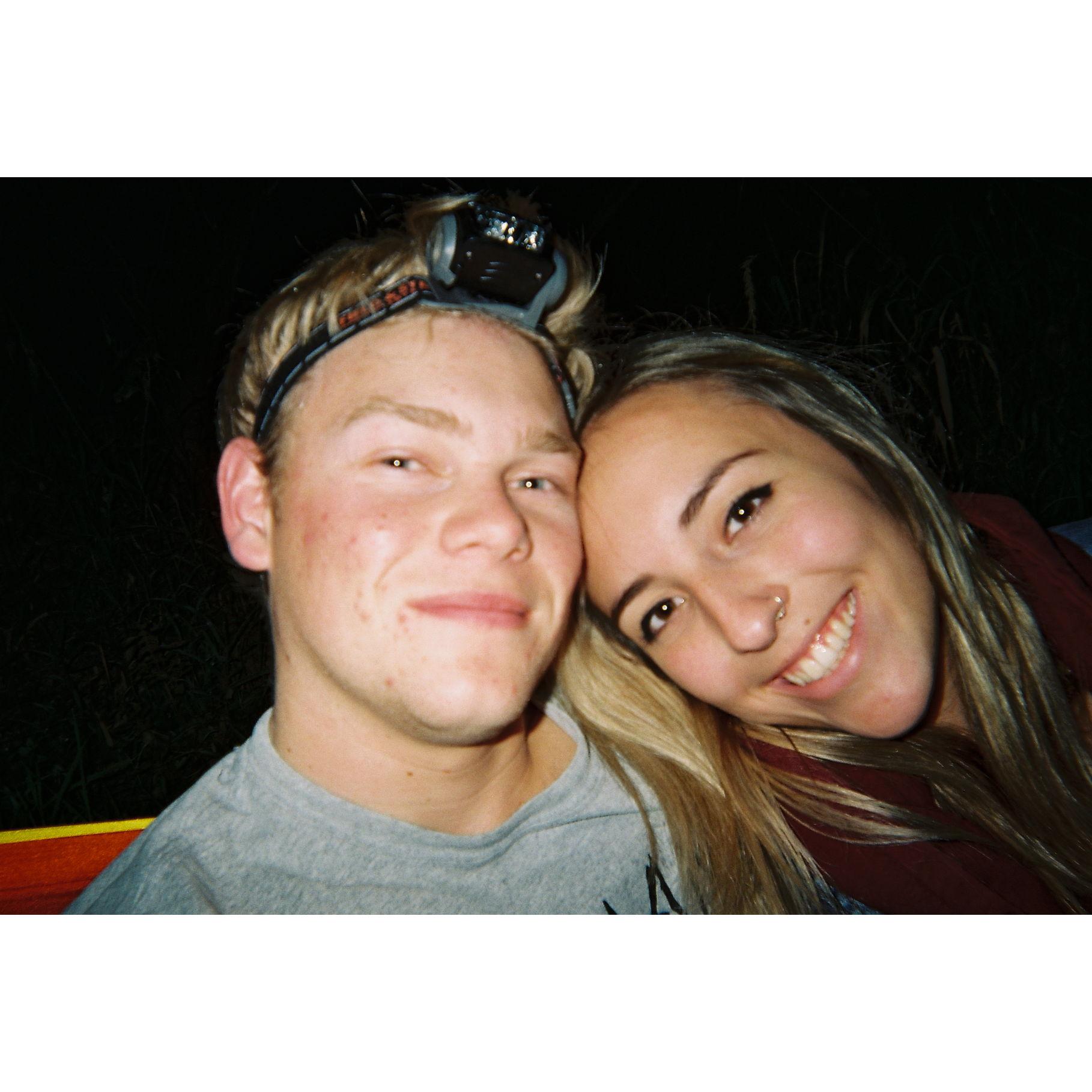 September 2016 - Our first ever camping trip together! A little canoe trip on the Kickapoo River