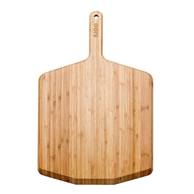 Ooni 16” Bamboo Pizza Peel & Serving Board - Ooni Pizza Peel - Bamboo Cutting Board - Pizza Paddle - Pizza Peel 16 inch