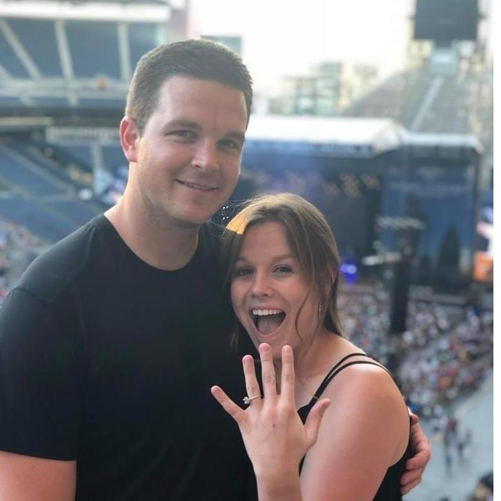 Thomas Rhett concert post engagement