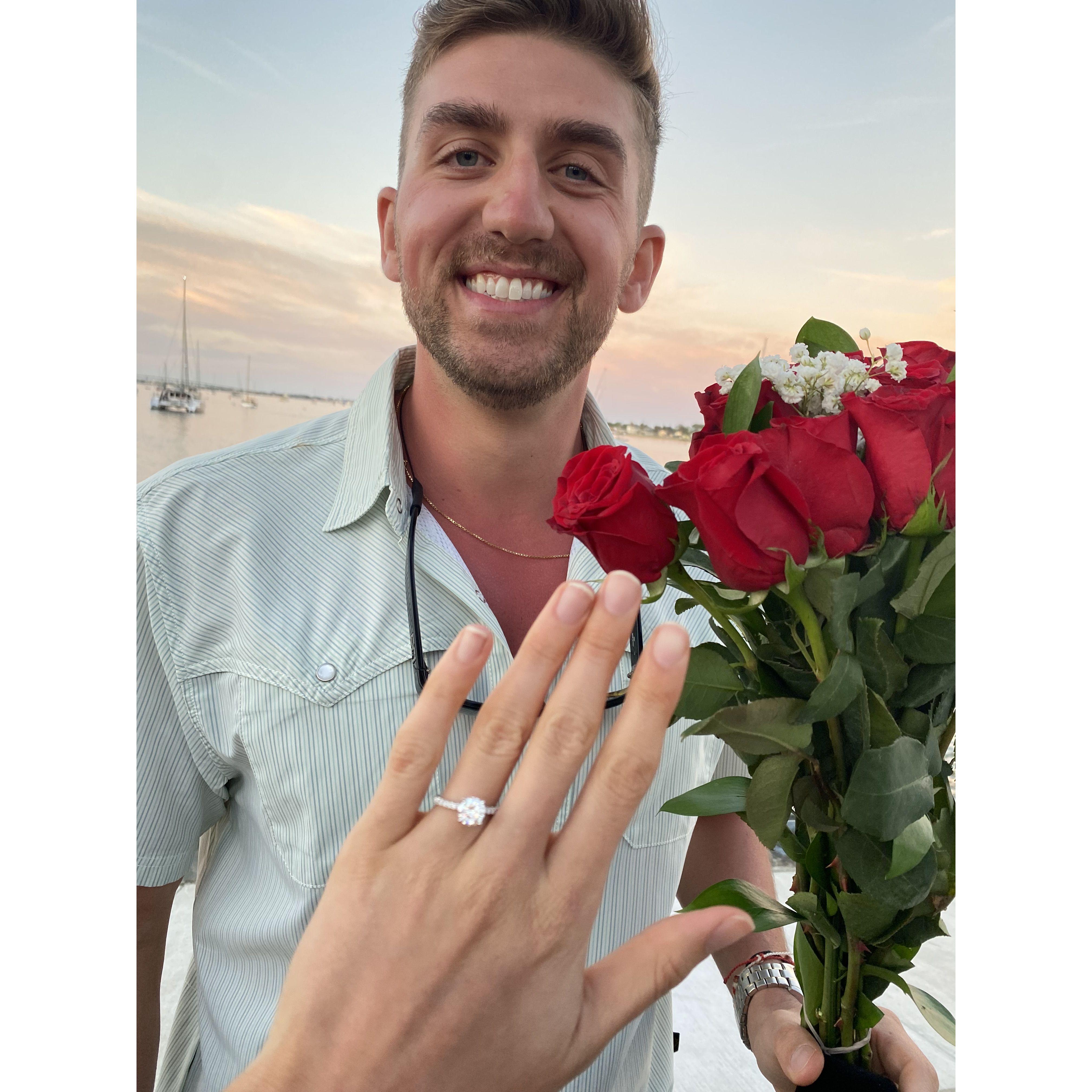 Can you tell I was surprised? (nails are not done lol)