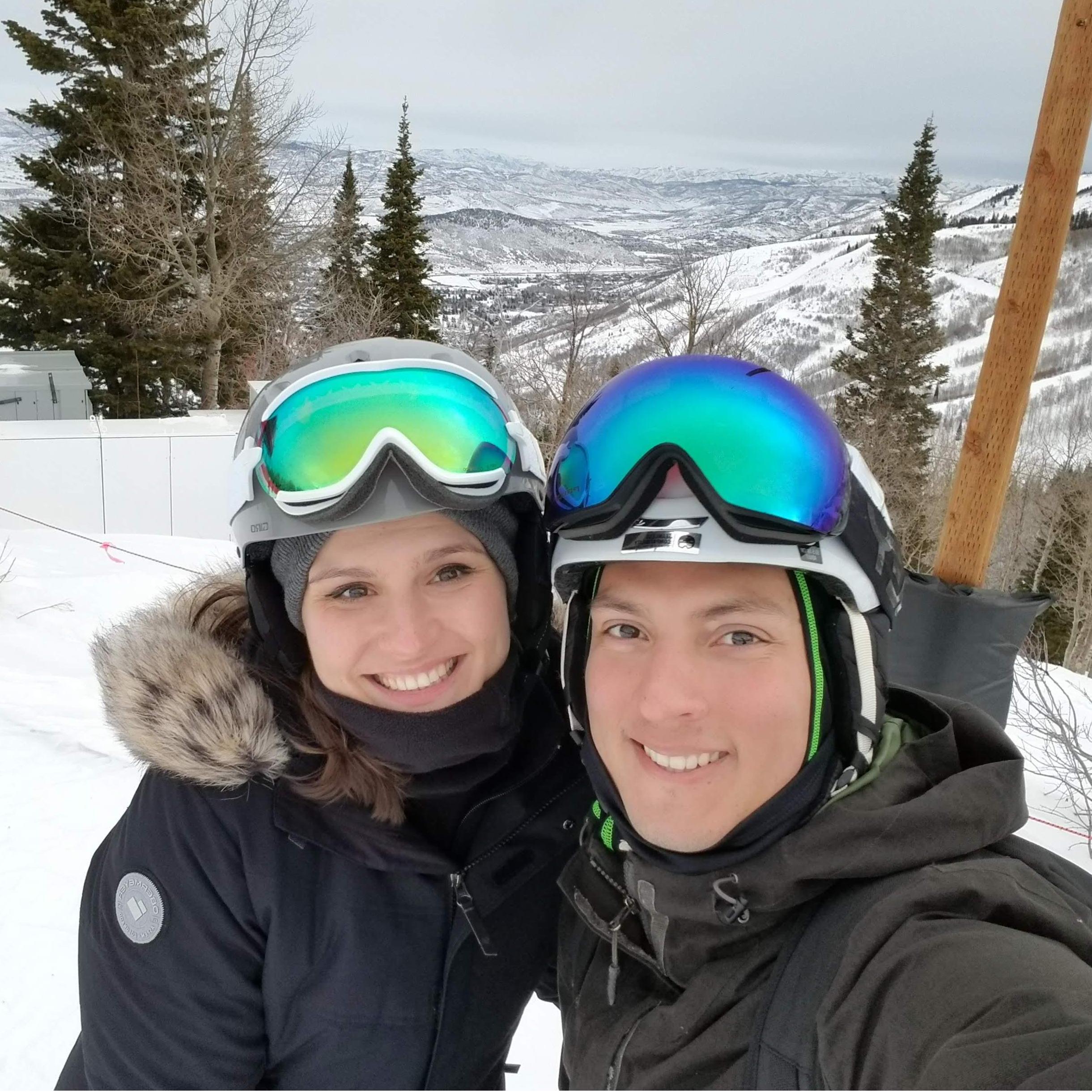 Soaking up the views in Park City, Utah