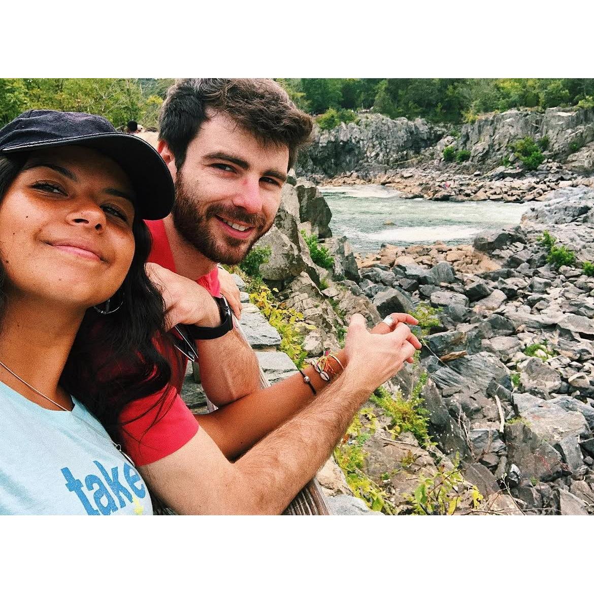 Walking around Great Falls