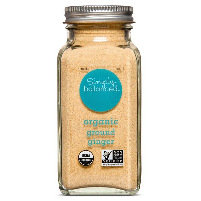 Organic Ground Ginger - 2.5oz - Simply Balanced™