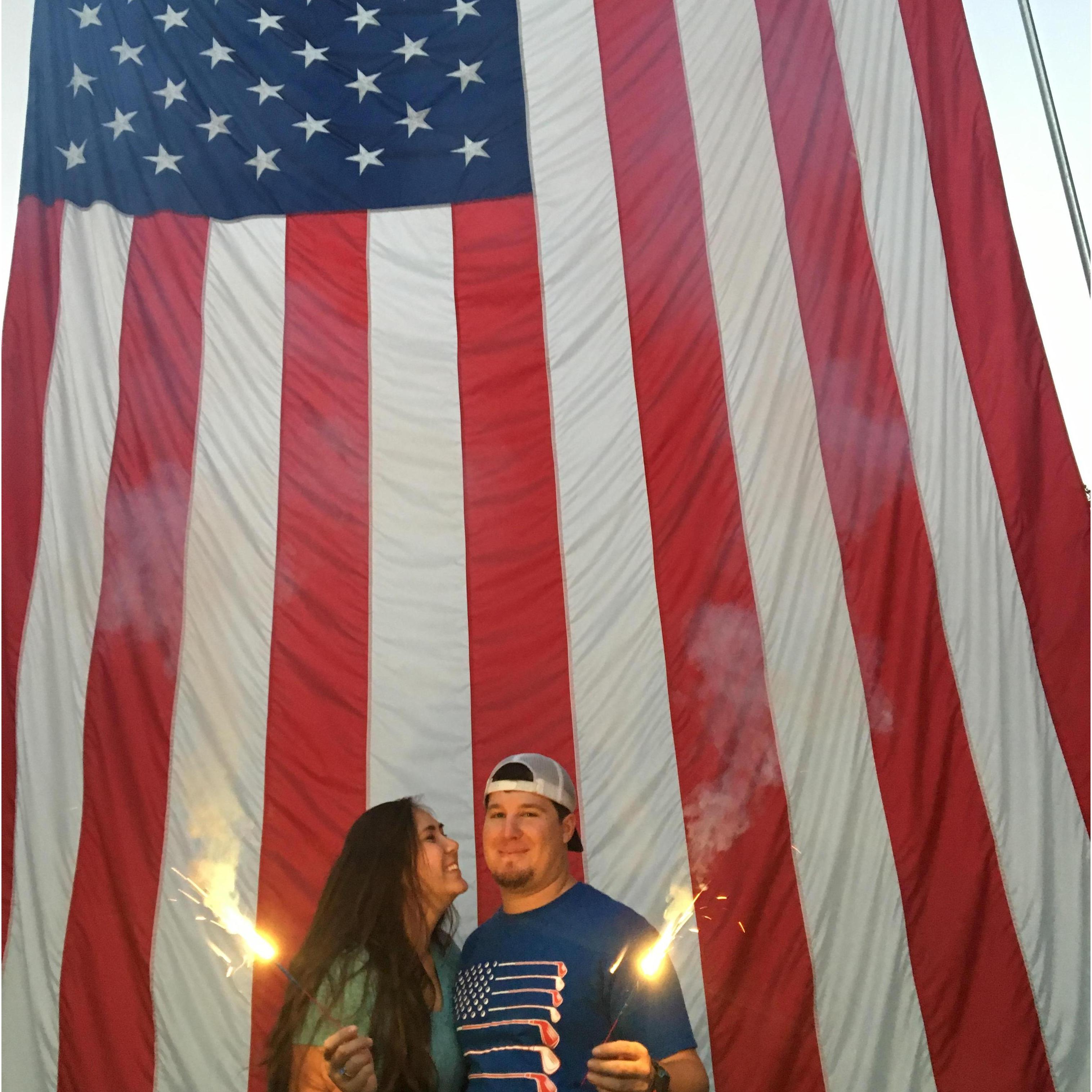 Our first Fourth of July