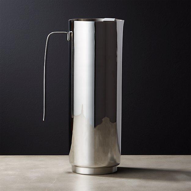 Column Stainless Steel Pitcher