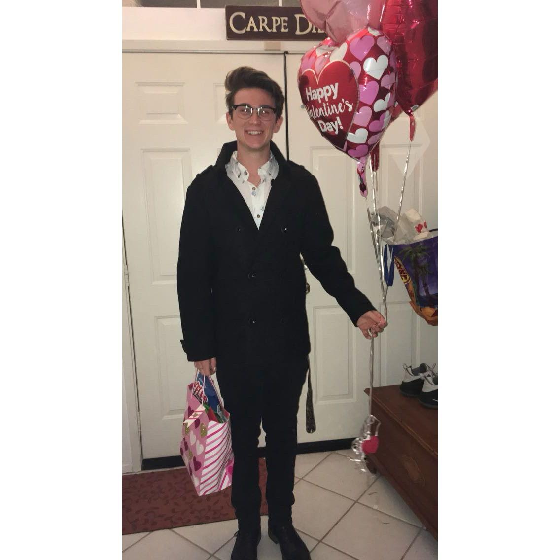 Our FIRST valentines Day (2017)