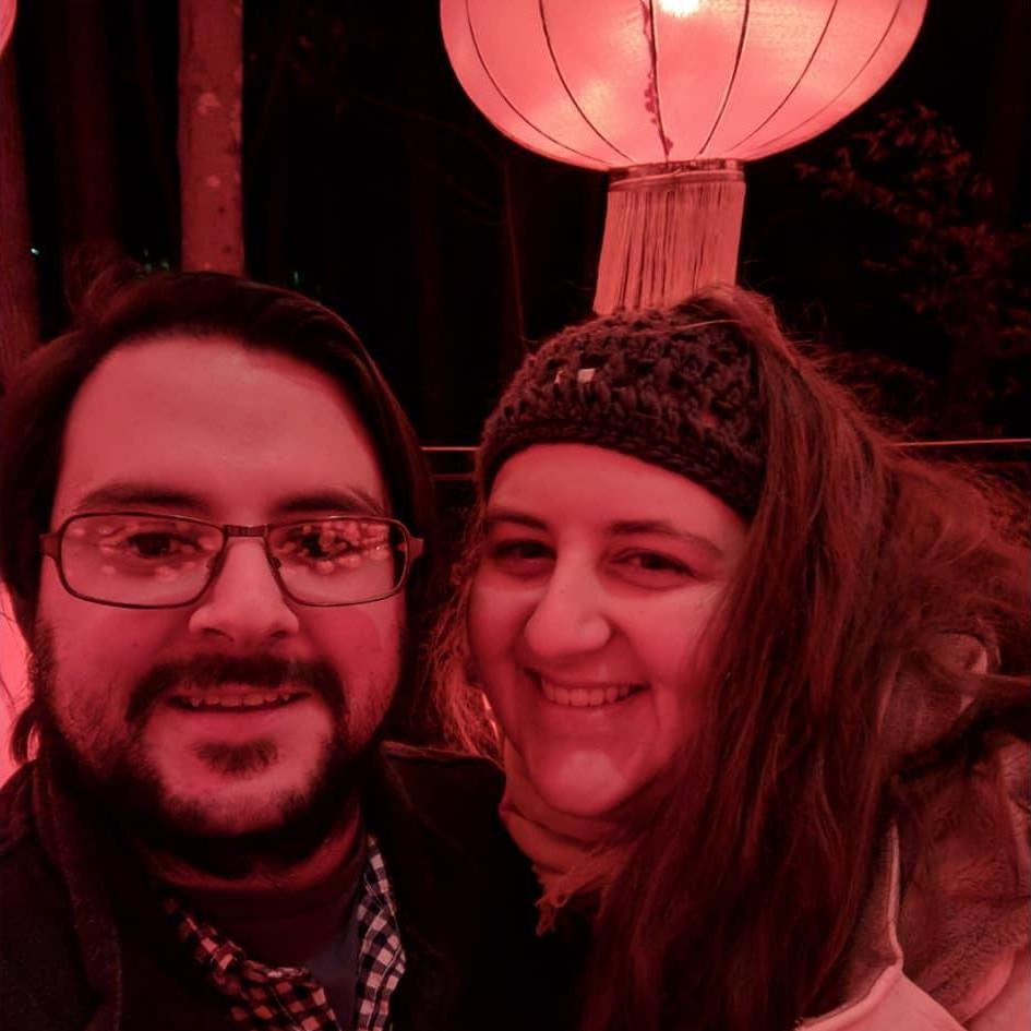 Our first anniversary as a couple. We recreated our first date.