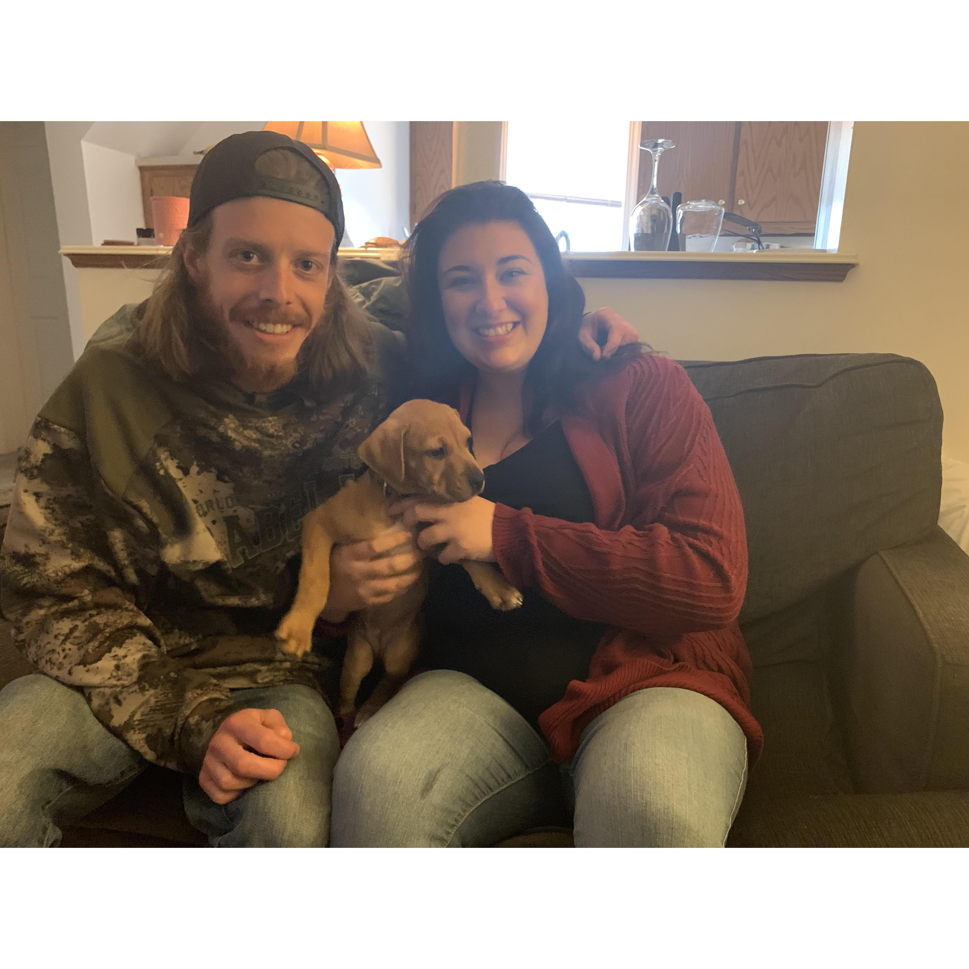 Adopted our fur baby April 2021!