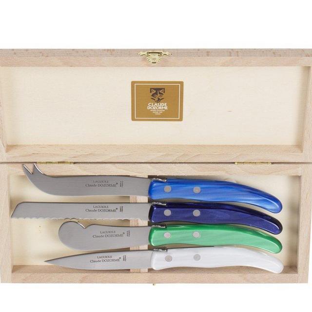 Laguiole Claude Dozorme Four Piece Cheese Set