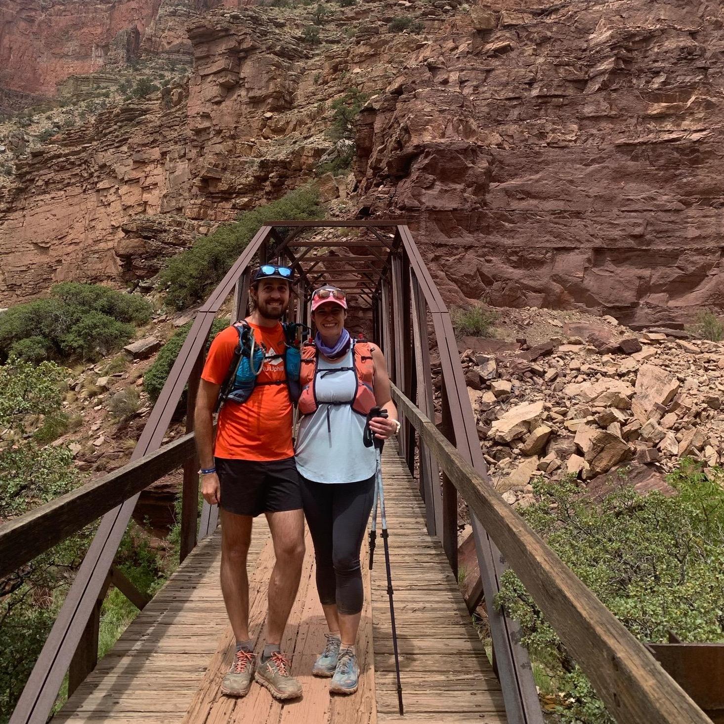 Hike into the Grand Canyon in Arizona - May 2021
