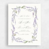 Purple Wedding Save the Date - Riga Portrait
