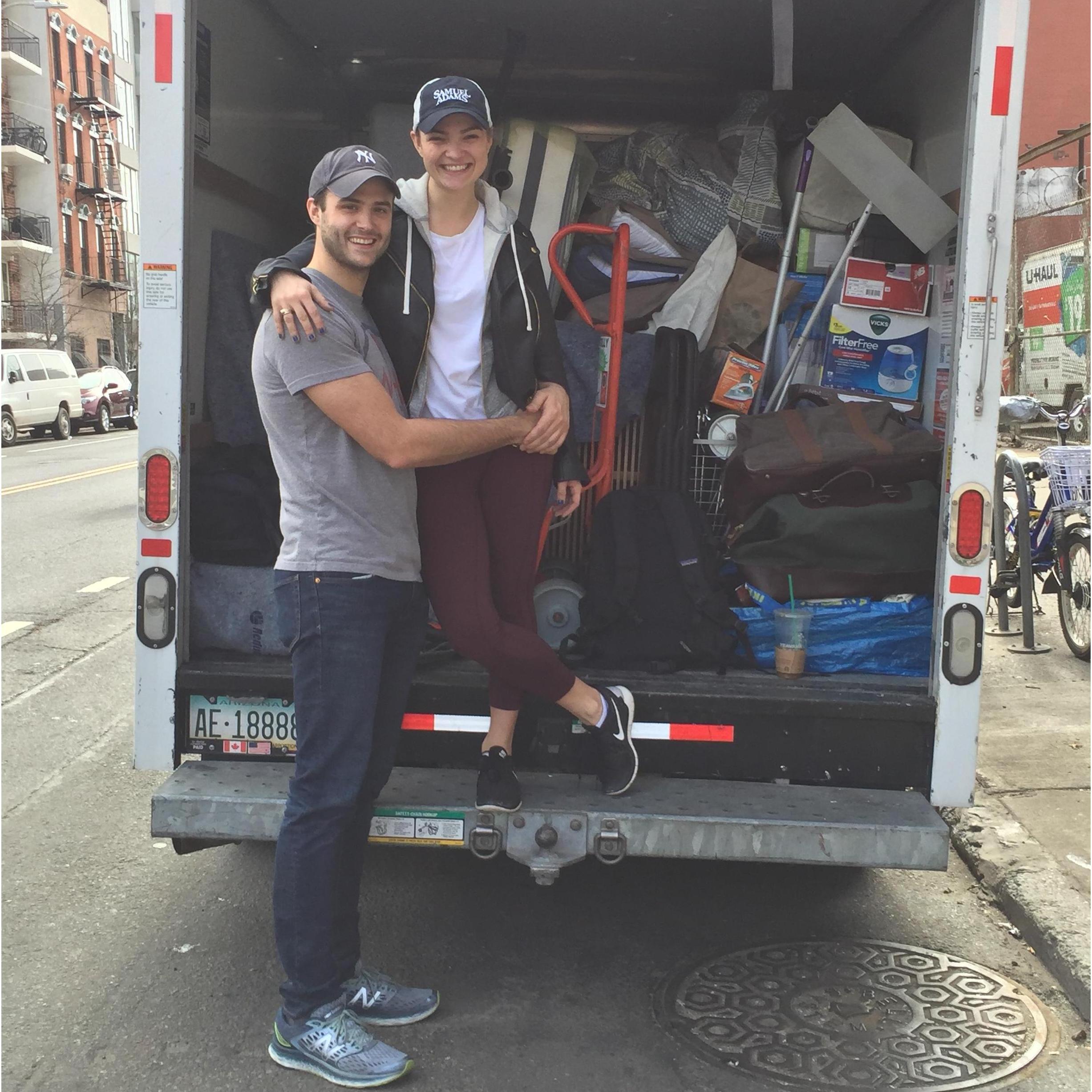 Moving day!