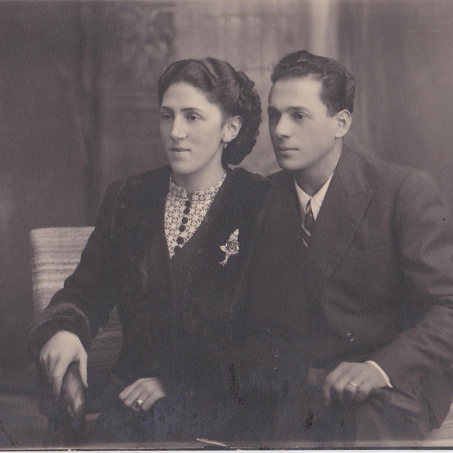 My nonna Elsa and nonno Agostino (father side)