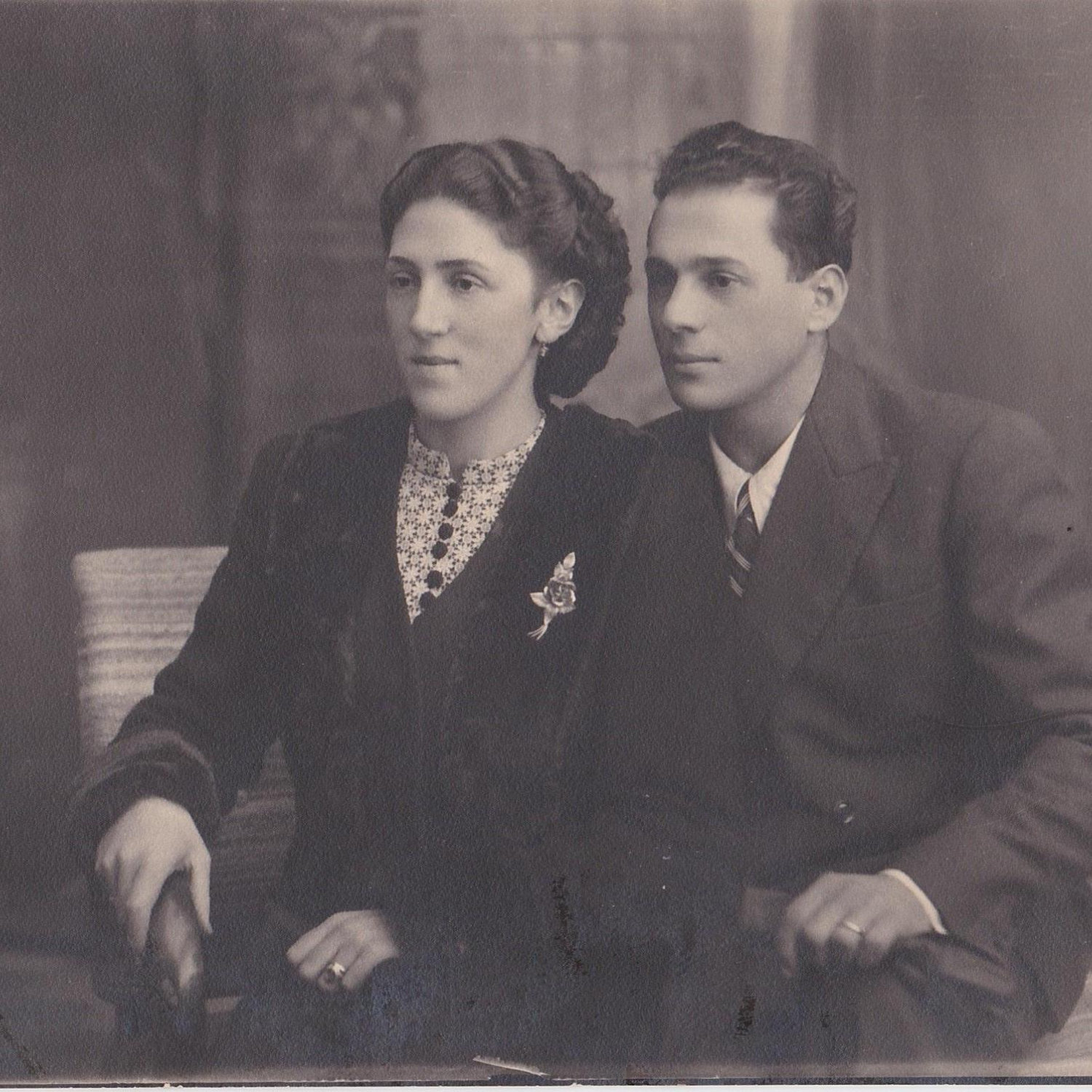 My nonna Elsa and nonno Agostino (father side)