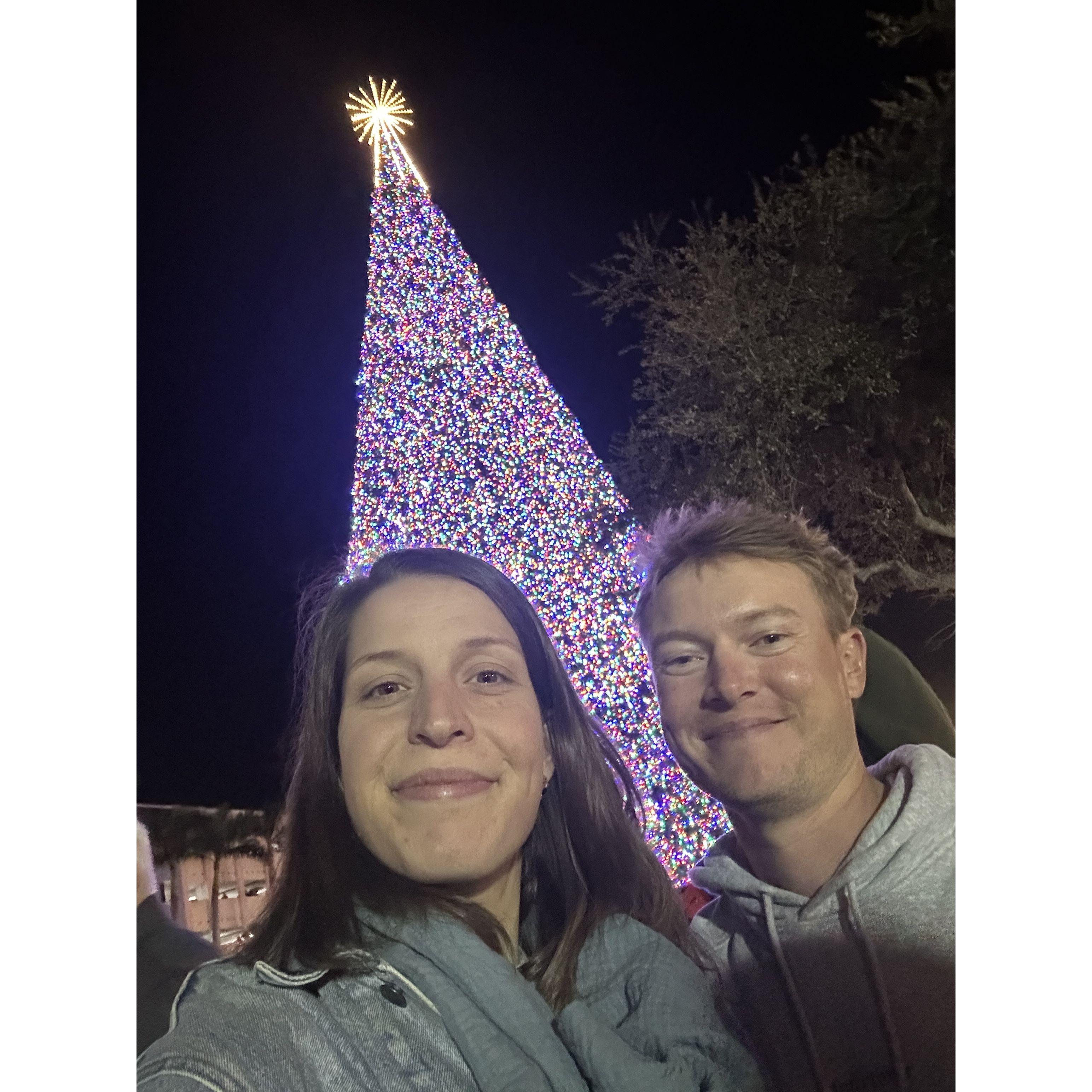 Our first Christmas Tree Lighting in Delray Beach, 2024.