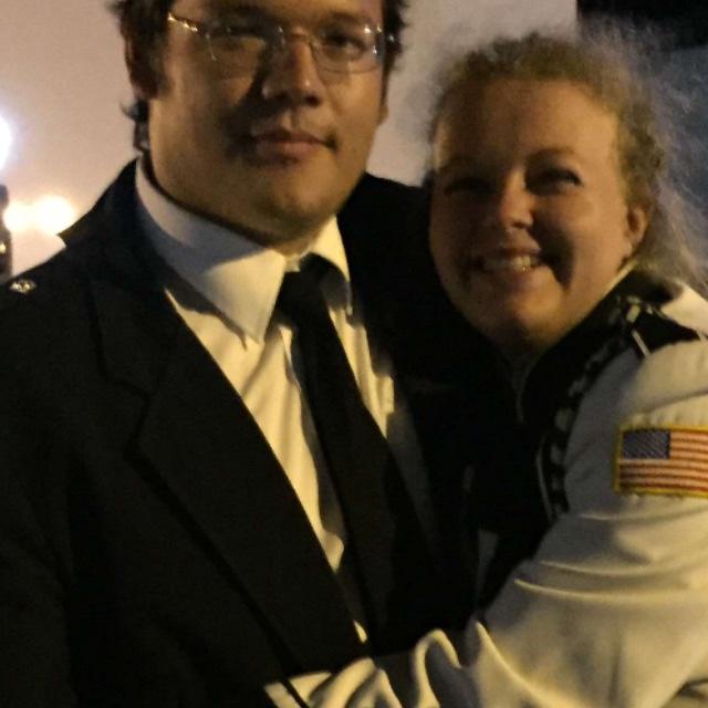 Our first photo together 2017