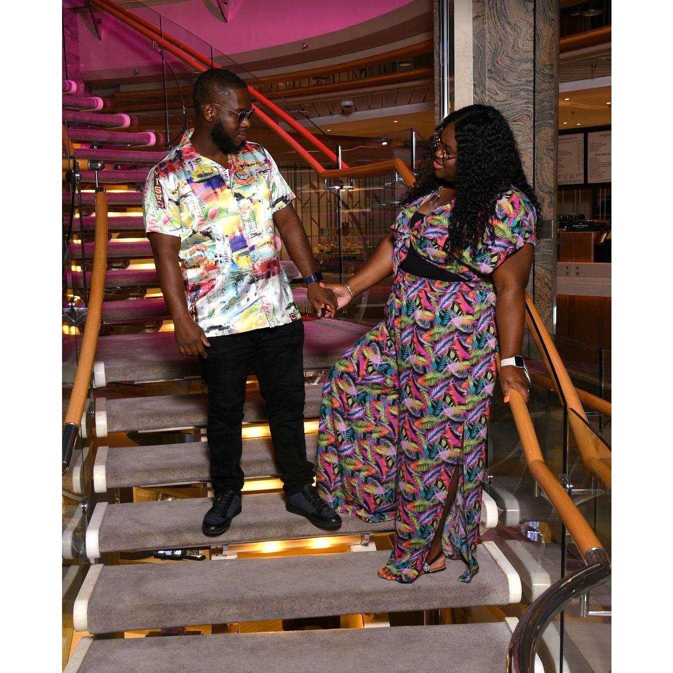 Famous staircase cruise pics lol
