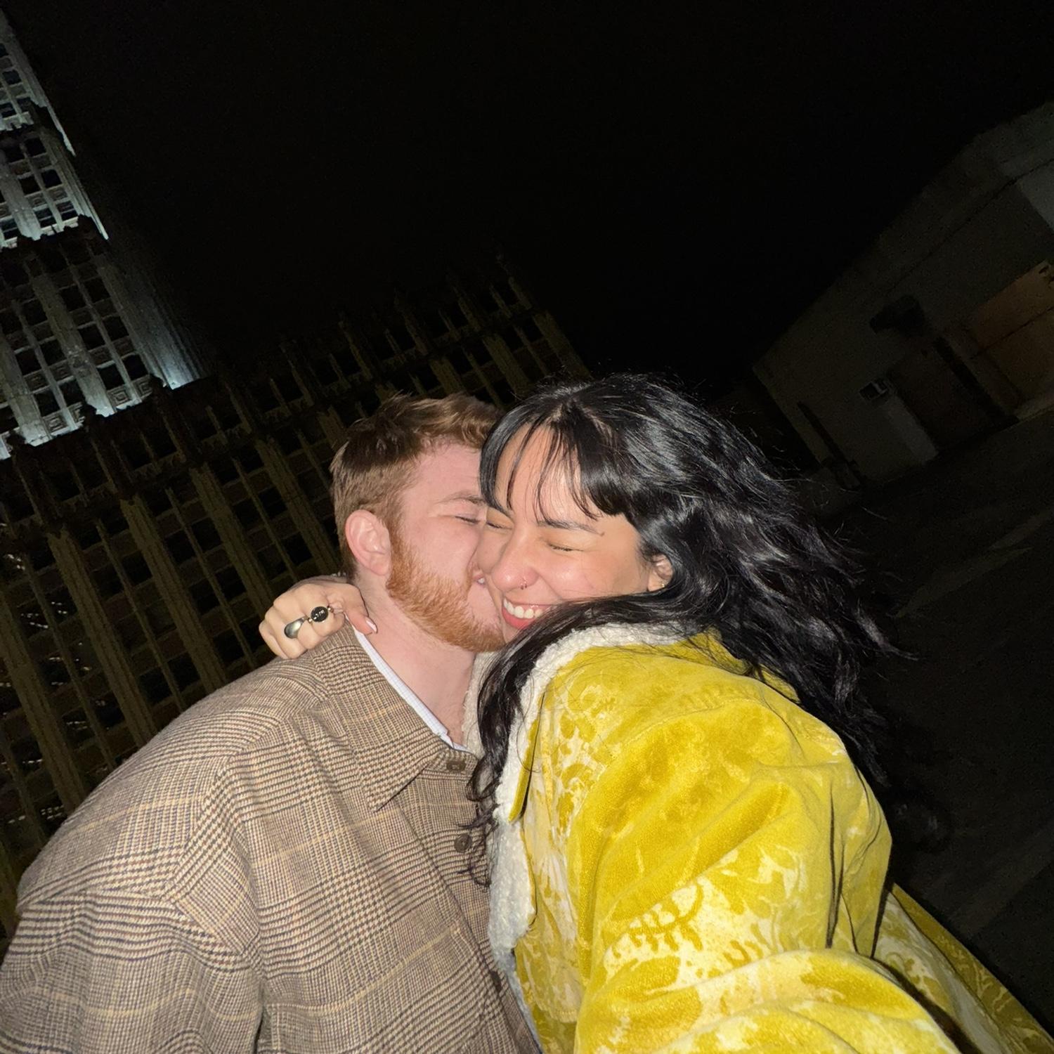 Our first Valentine’s together!