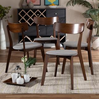 Iora Upholstered 4-Piece Dining Chair Set