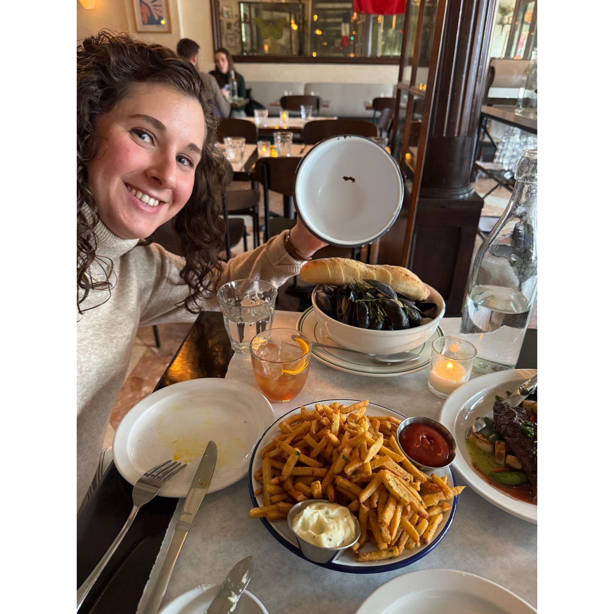 We love good food! (Pat said I had to add this one)