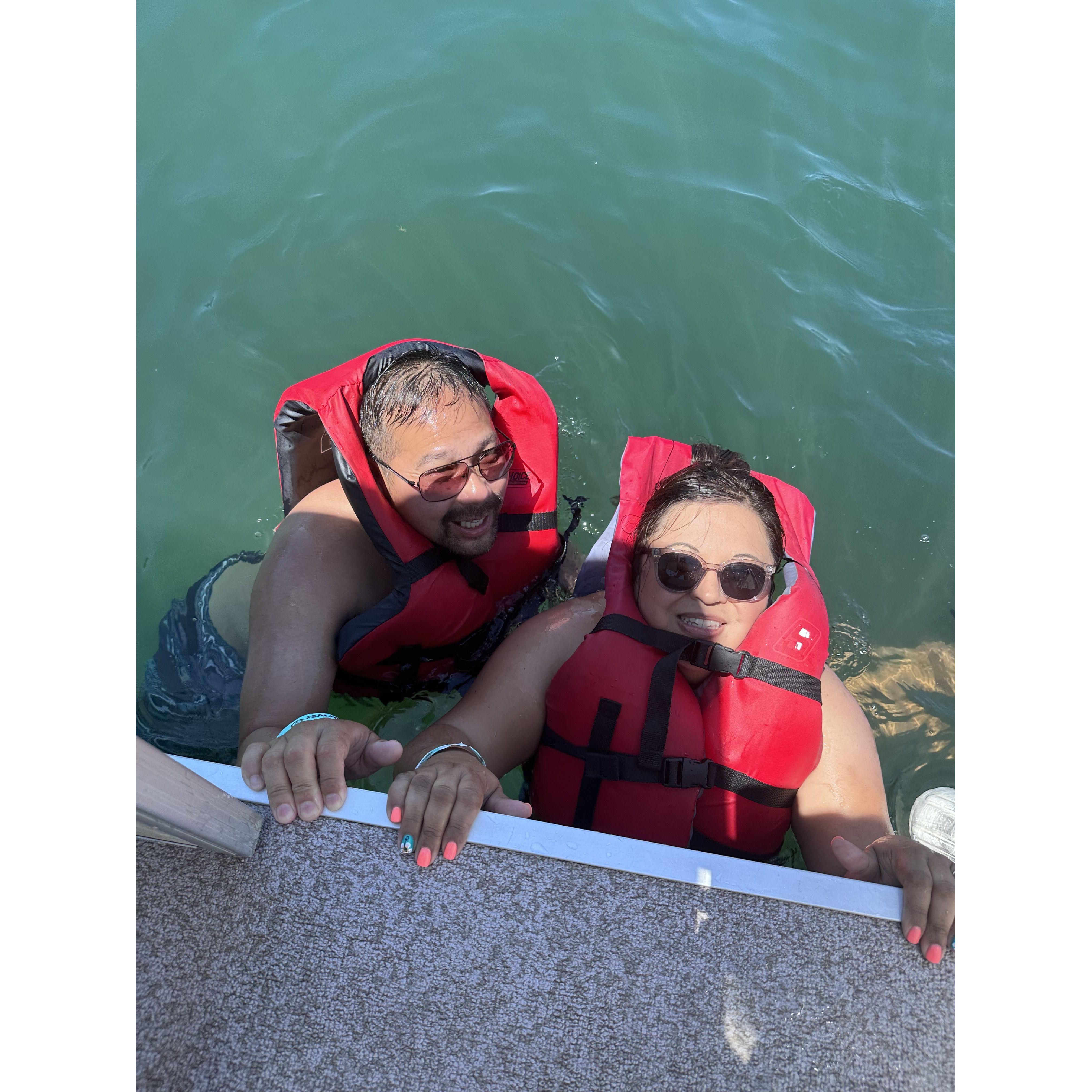 Summer fun in Bass Lake.