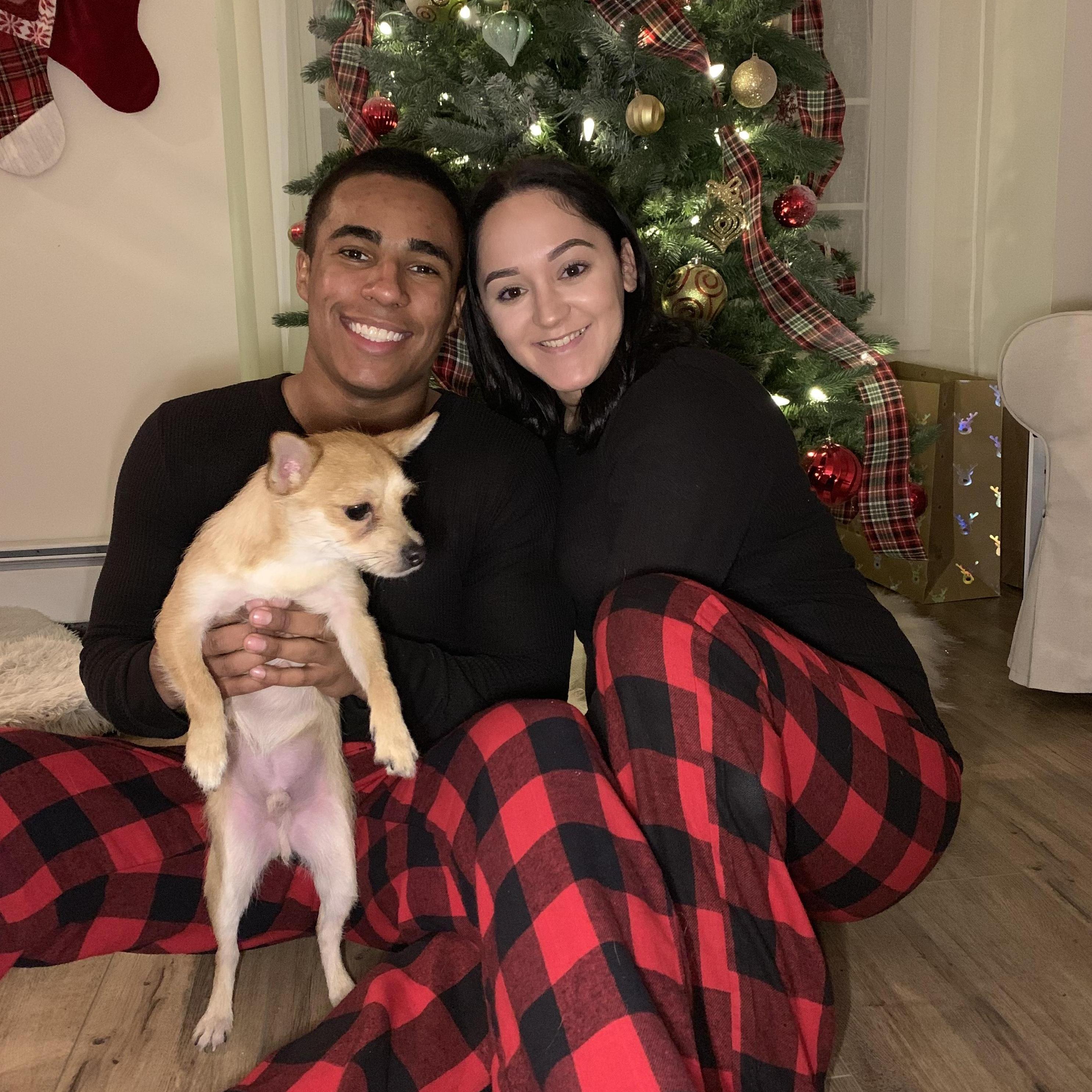 The day he proposed! Christmas 2018