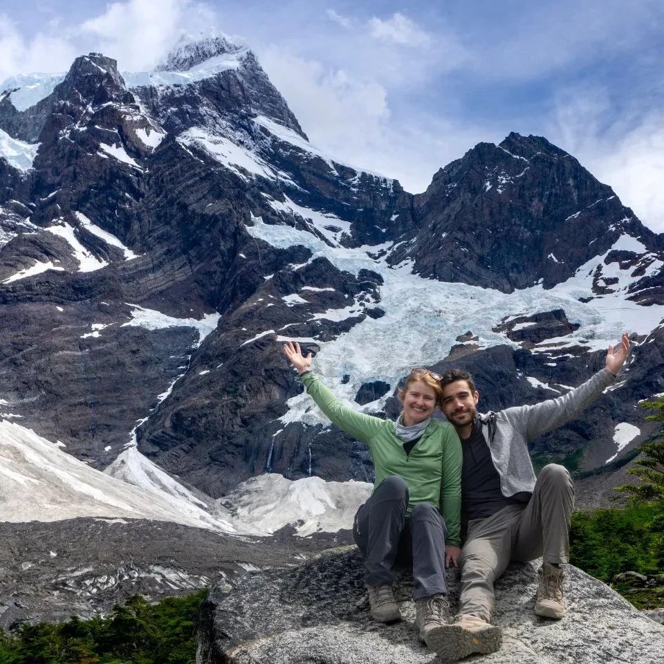 First backpacking trip in Patagonia, Chile, 2024