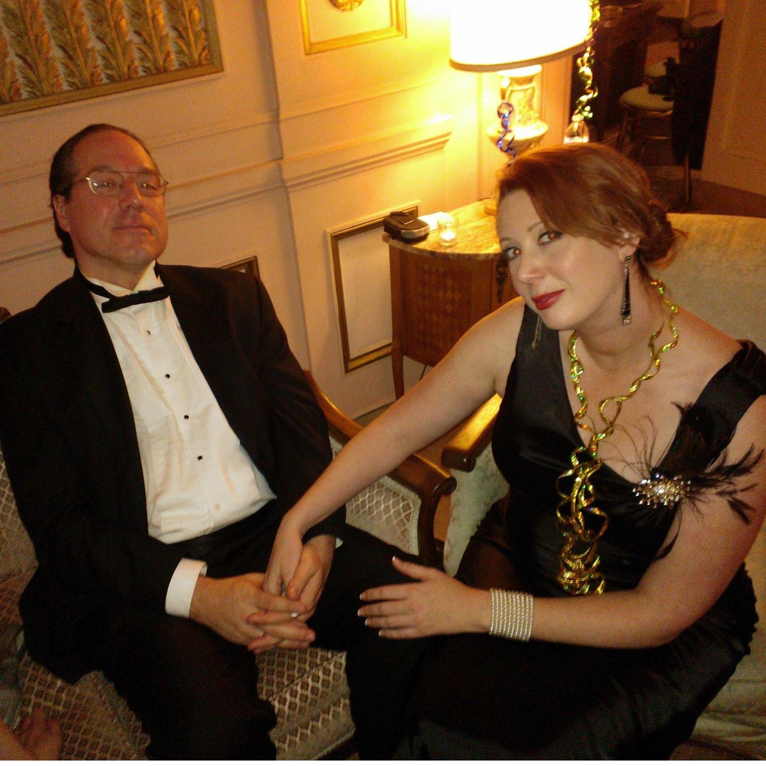 First "official' pic, Art Deco Preservation Society New Year's Ball, 2013