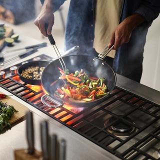 Space Non-Stick Wok with Folding Handle