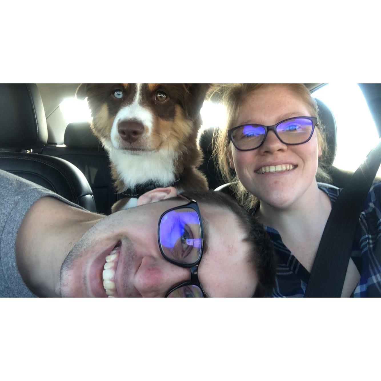 Our first picture as a family!