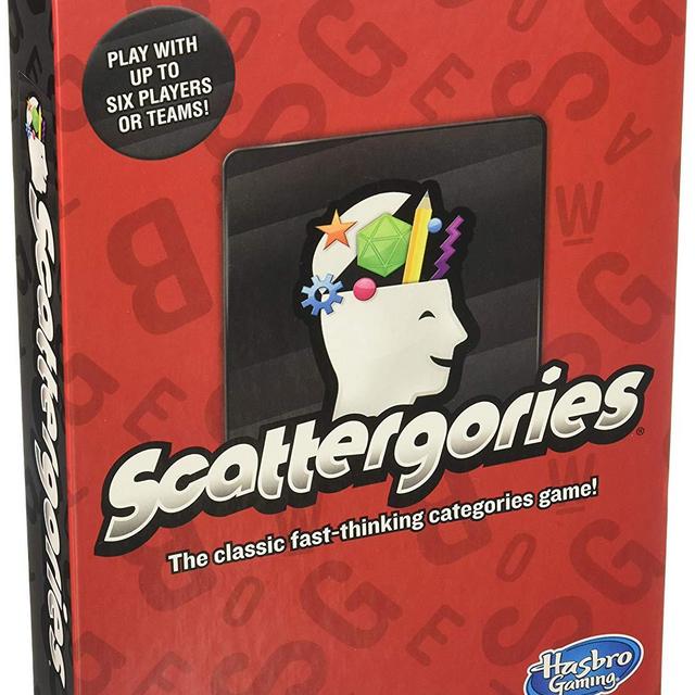 12 years and up - Scattergories Game