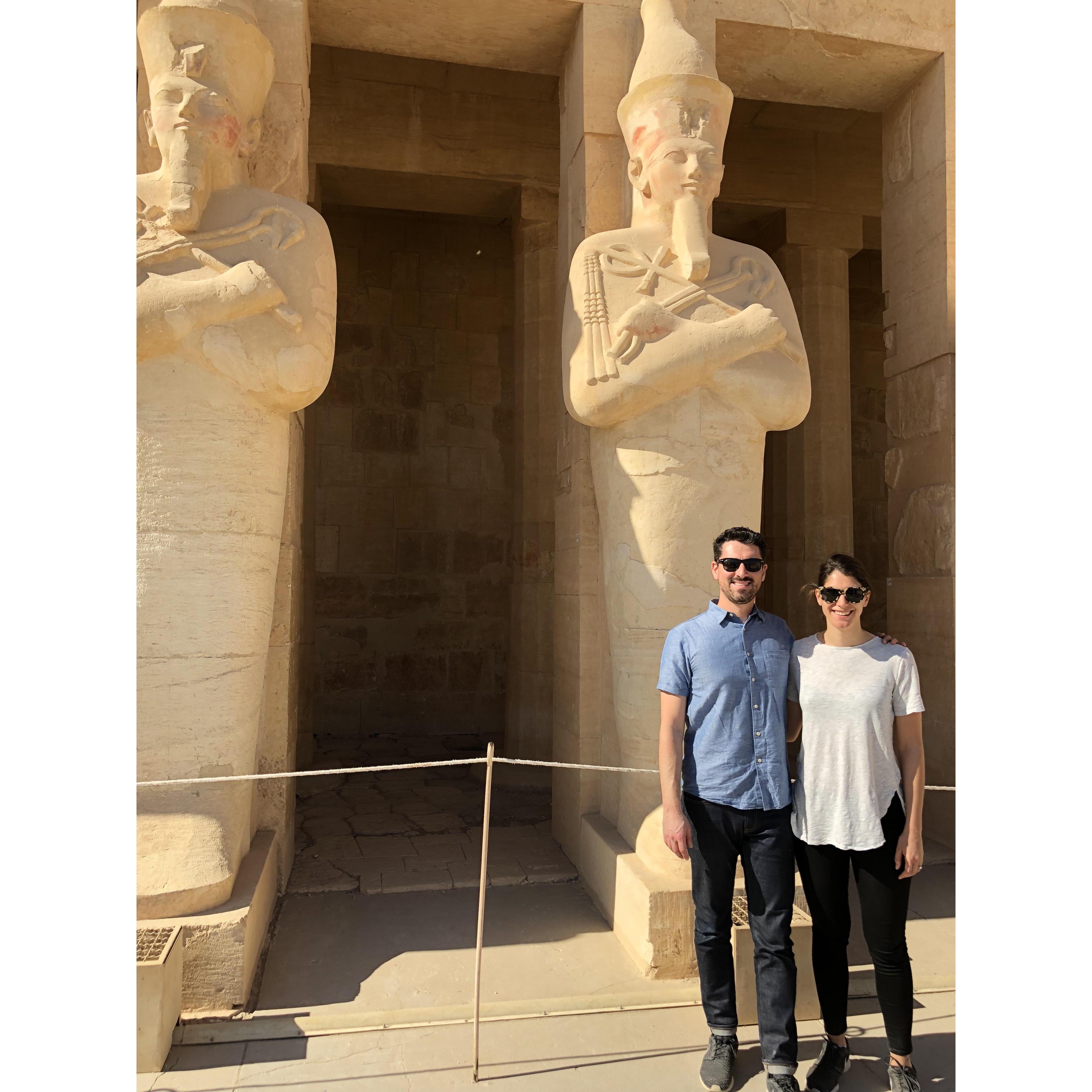 At Hatchepsut's Temple in Luxor