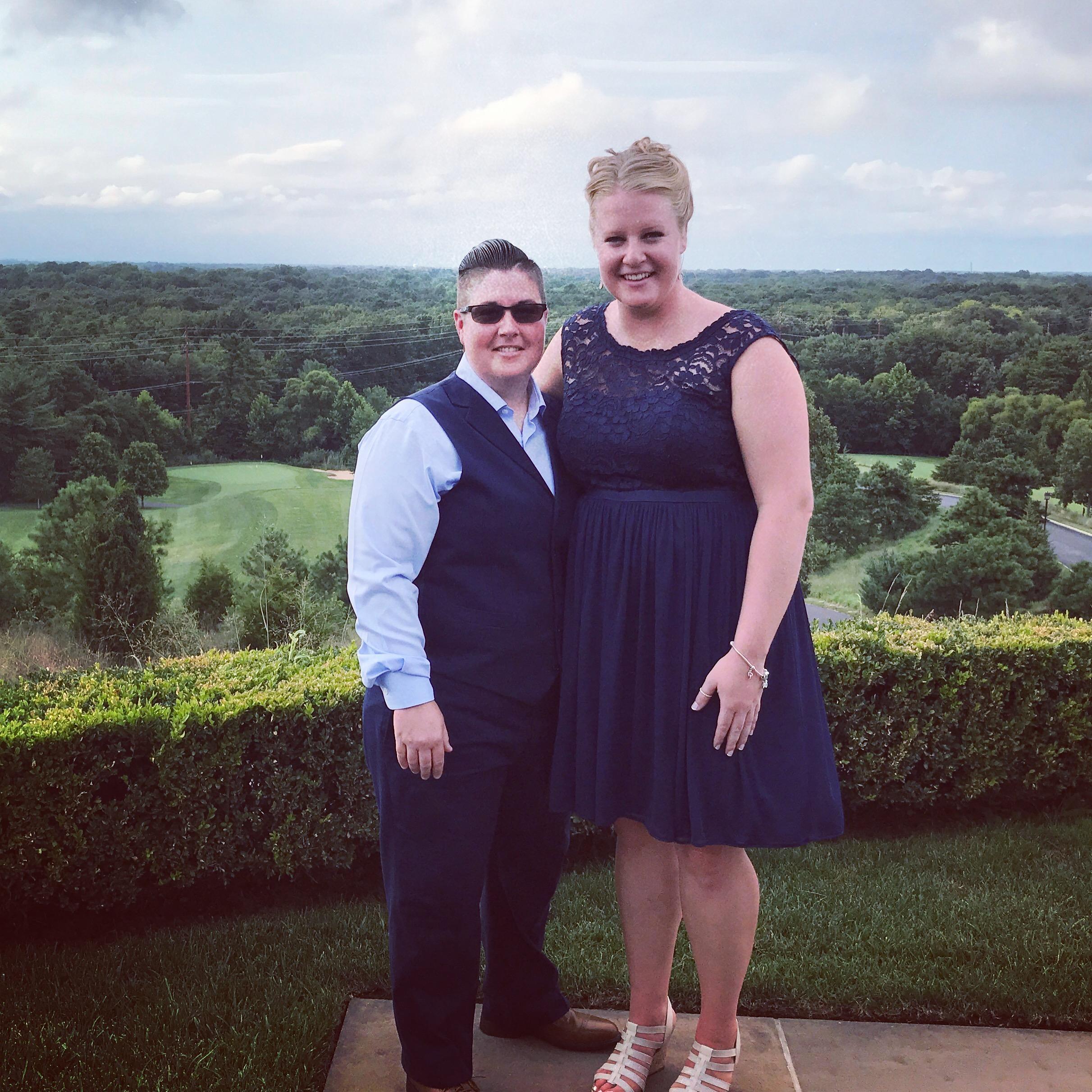 Josh and Katie's wedding Trump National Golf course 2017