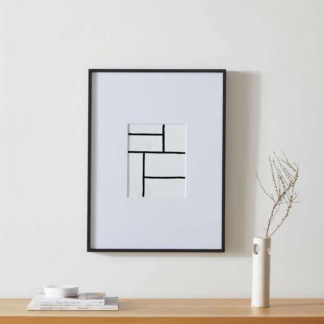 Metal Gallery Frames Black Powder Coated 18X24 in