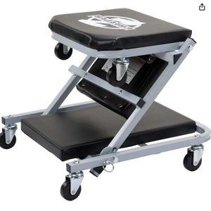 Pro-Lift C-2036D Grey 36" Z-Creeper Seat , Black