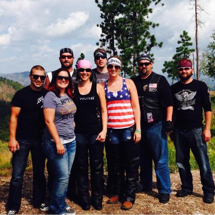 Sturgis with family and friends!