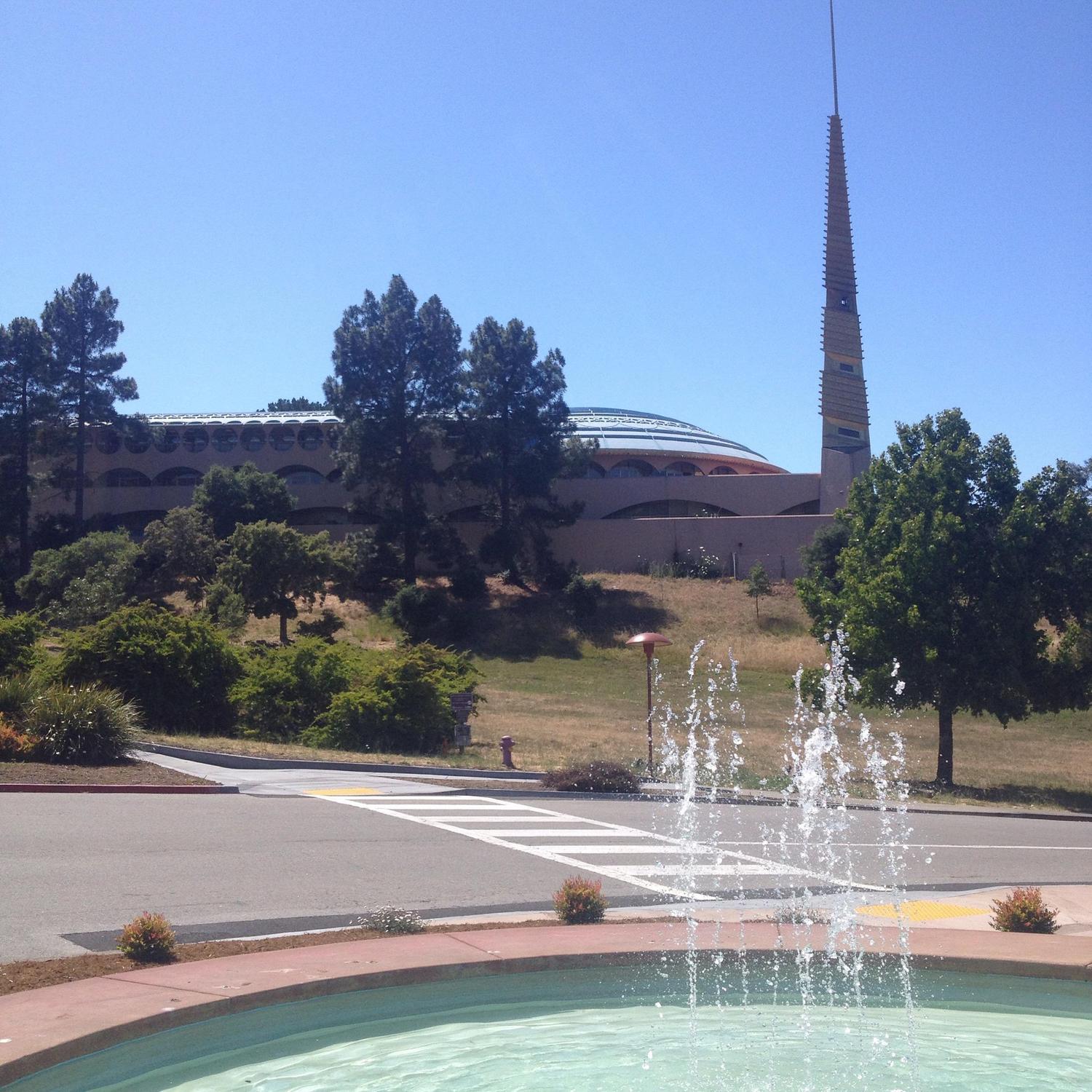 The Marin Civic Center. Home of George Lucas' THX-1138 and Keanu Reeves in Gattica.