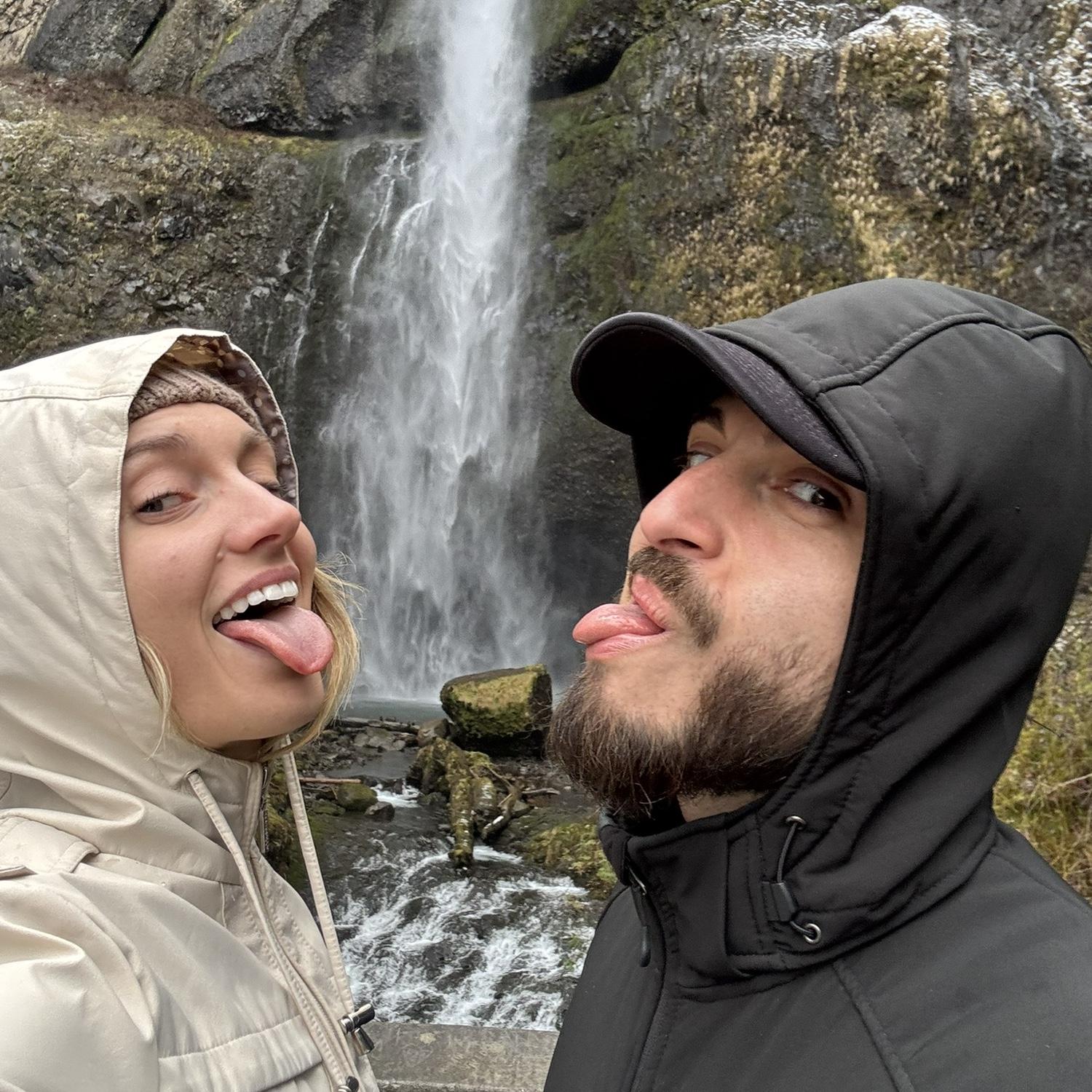 Showing Esteban the wonders of Oregon