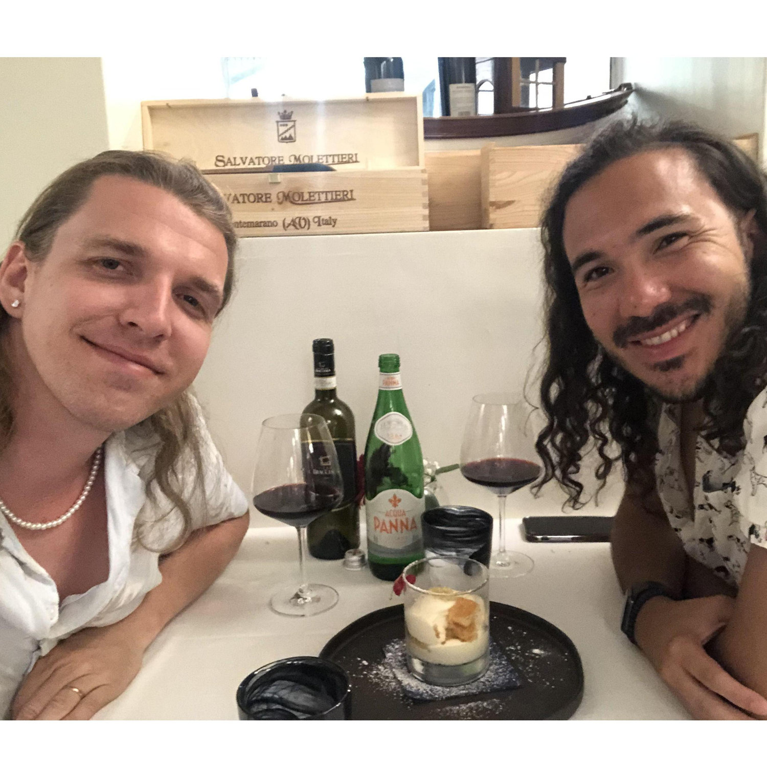 One of the best meals we had during our time in Almafi, Italy.