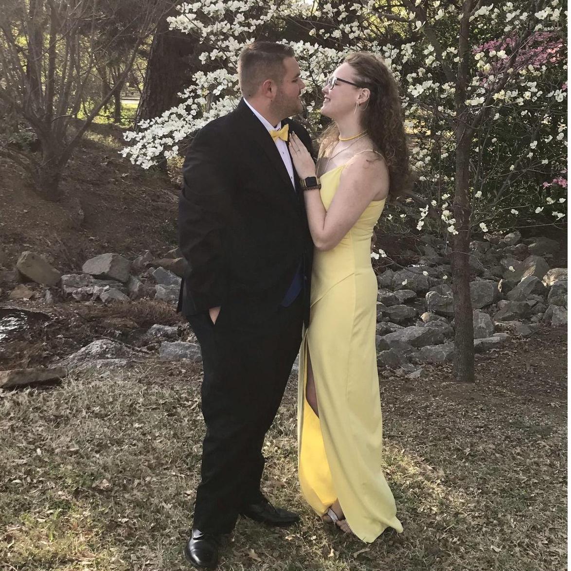 When we finally got to go to prom together